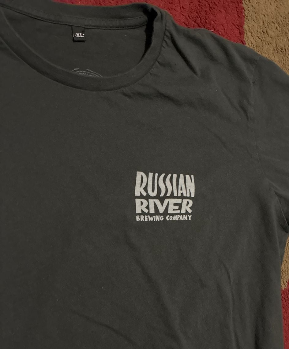 Russian River Brewing Company Pliny the Elder T-Shirt Size XL Gray 3