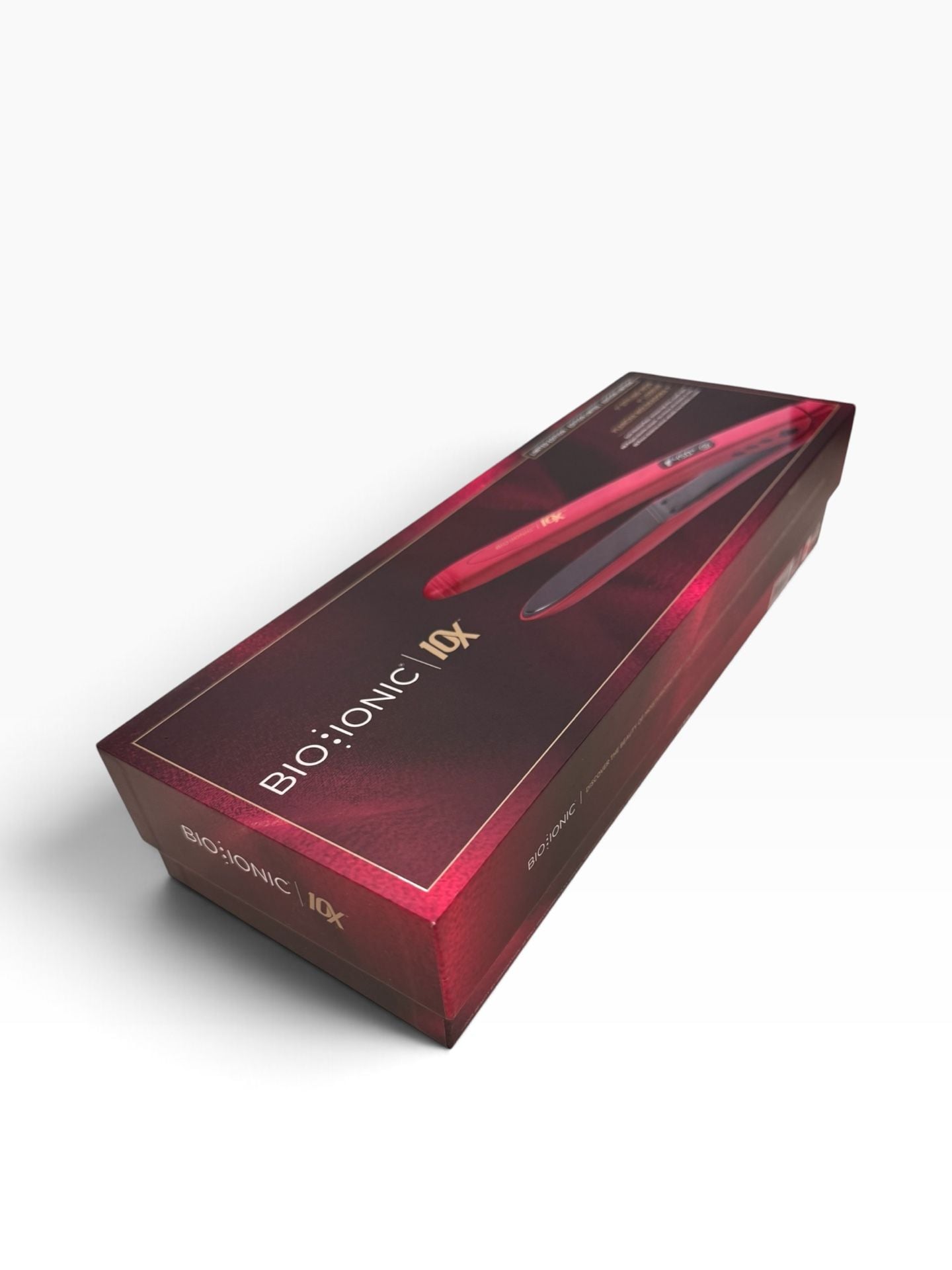 Bio Ionic 10X Styling Iron 1 Inch Velvet Rouge Limited Edition 6