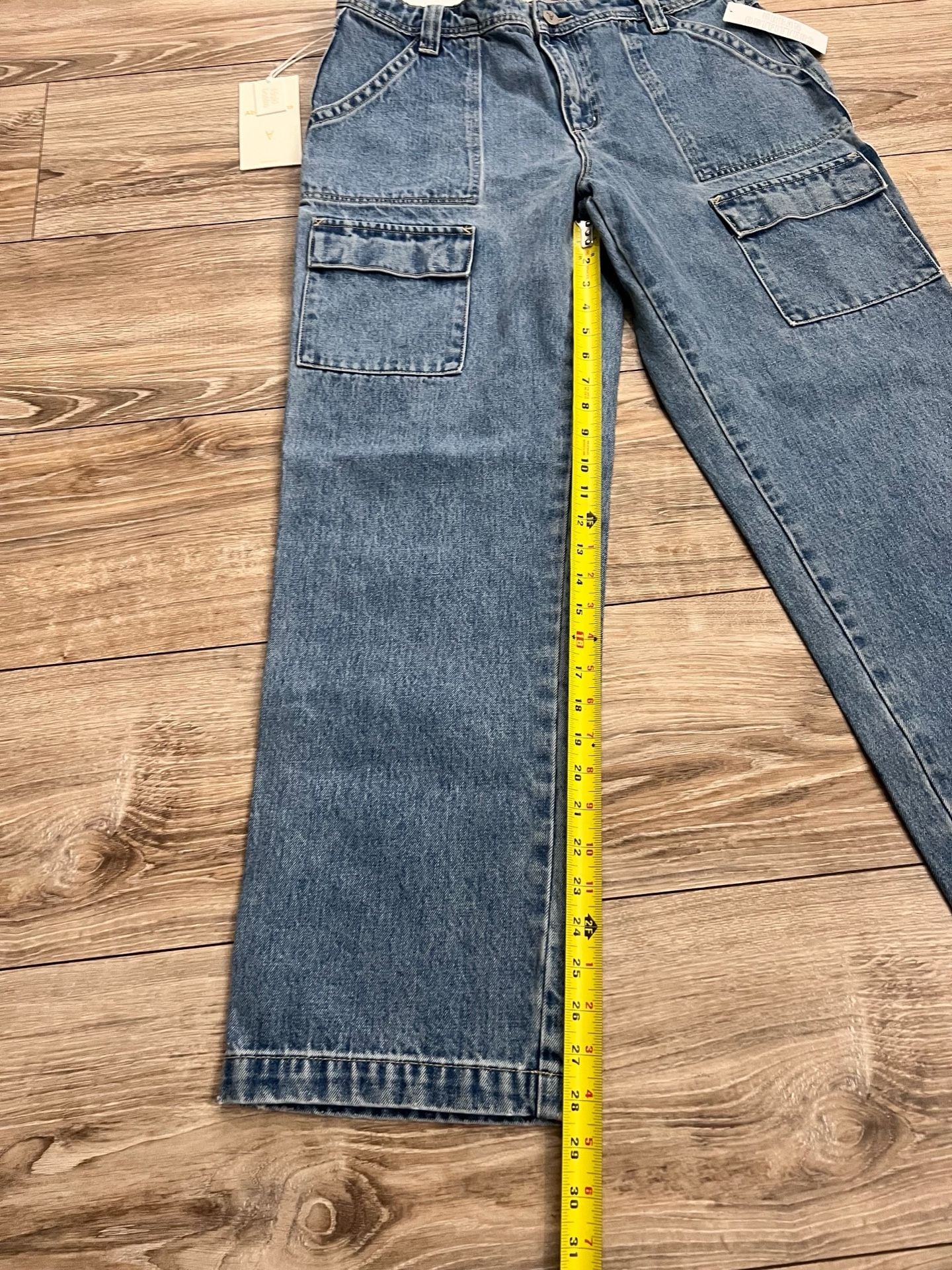 Abrand A 99 Baggy Cargo Jean  W30 Size 12  8