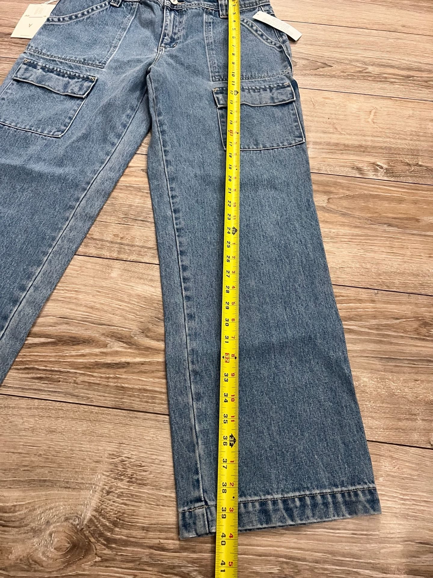 Abrand A 99 Baggy Cargo Jean  W30 Size 12  9