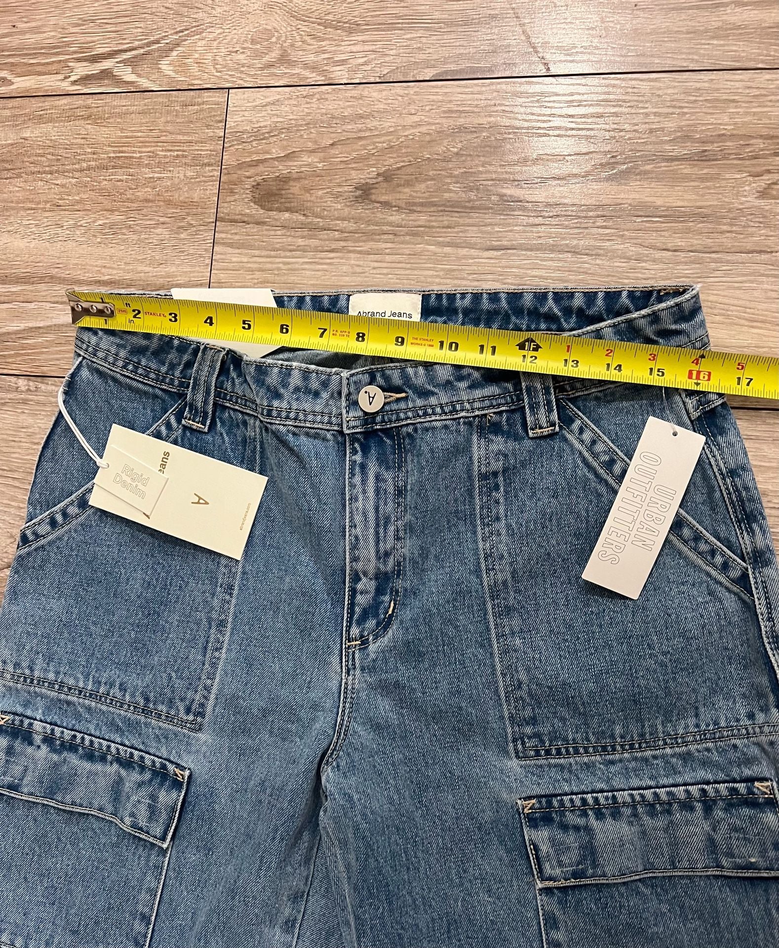 Abrand A 99 Baggy Cargo Jean  W30 Size 12  10