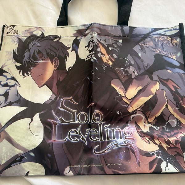 Yen Press Solo Leveling Omniscient Reader Tote Bag