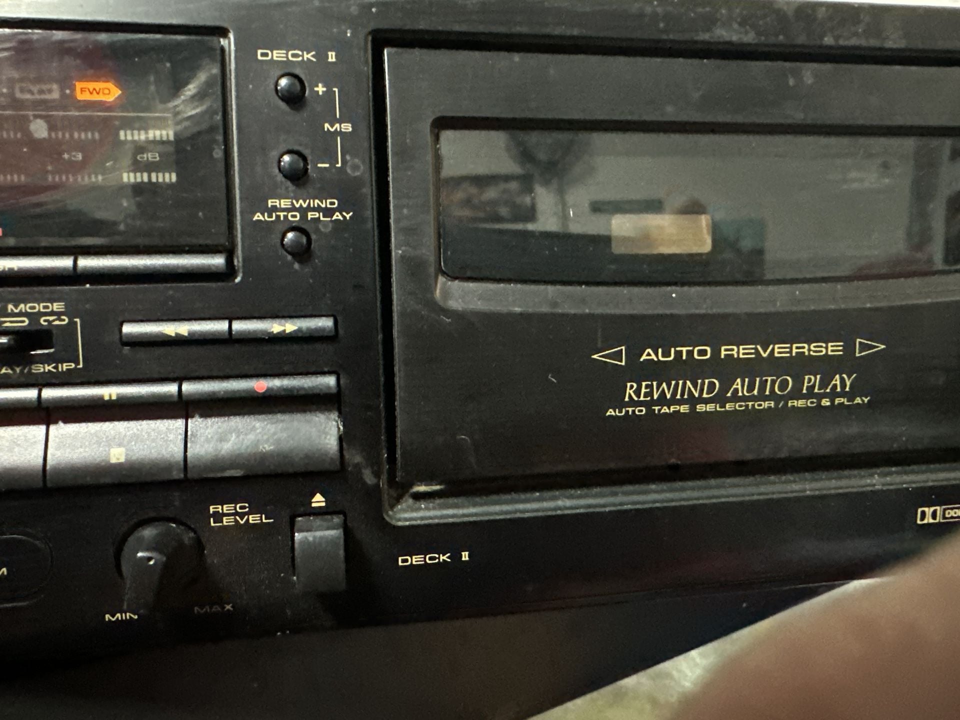 Pioneer CT-W205R Stereo Double Cassette Deck 5