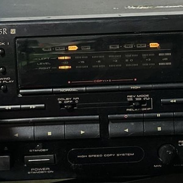 Pioneer CT-W205R Stereo Double Cassette Deck