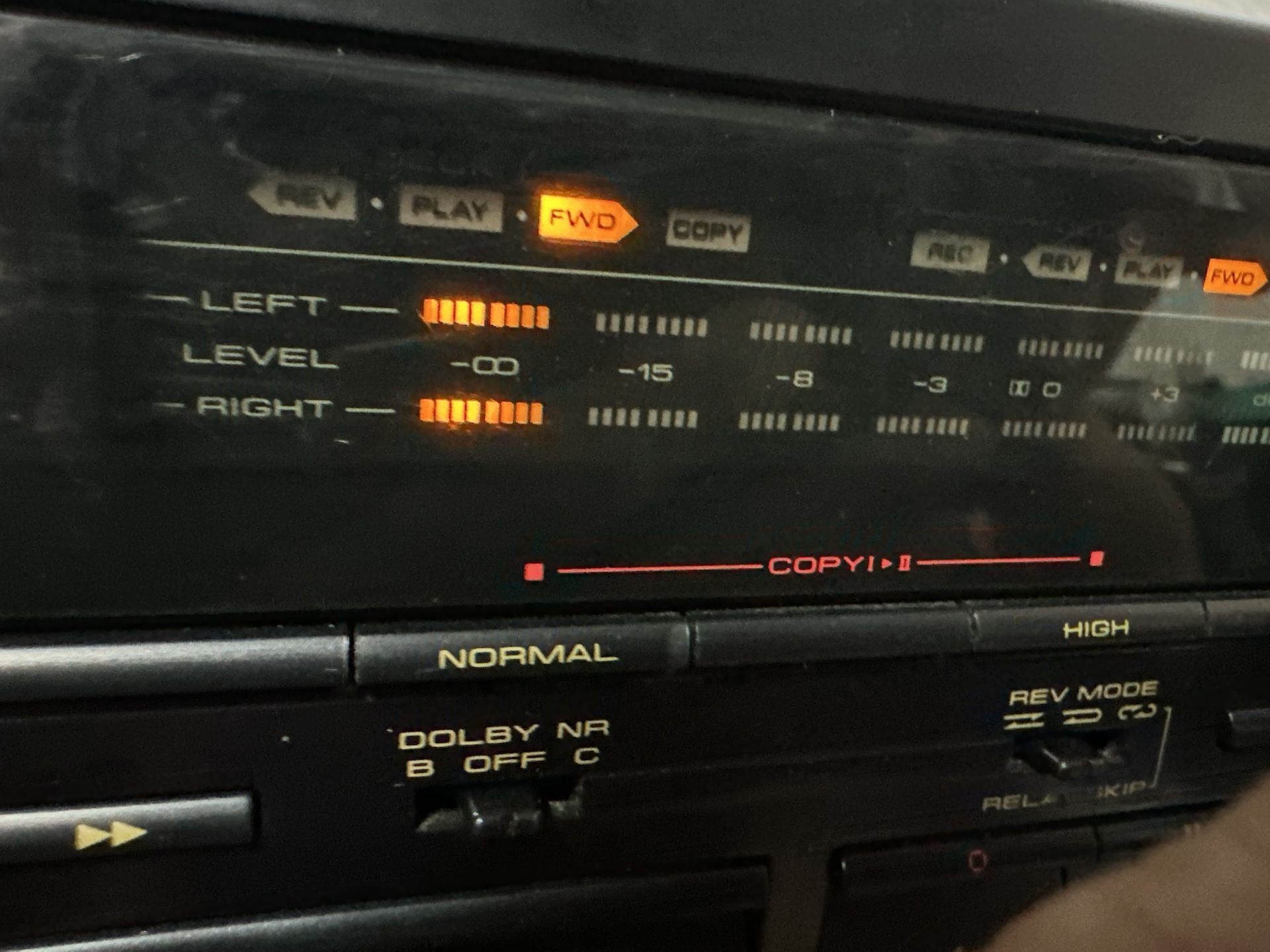 Pioneer CT-W205R Stereo Double Cassette Deck 4