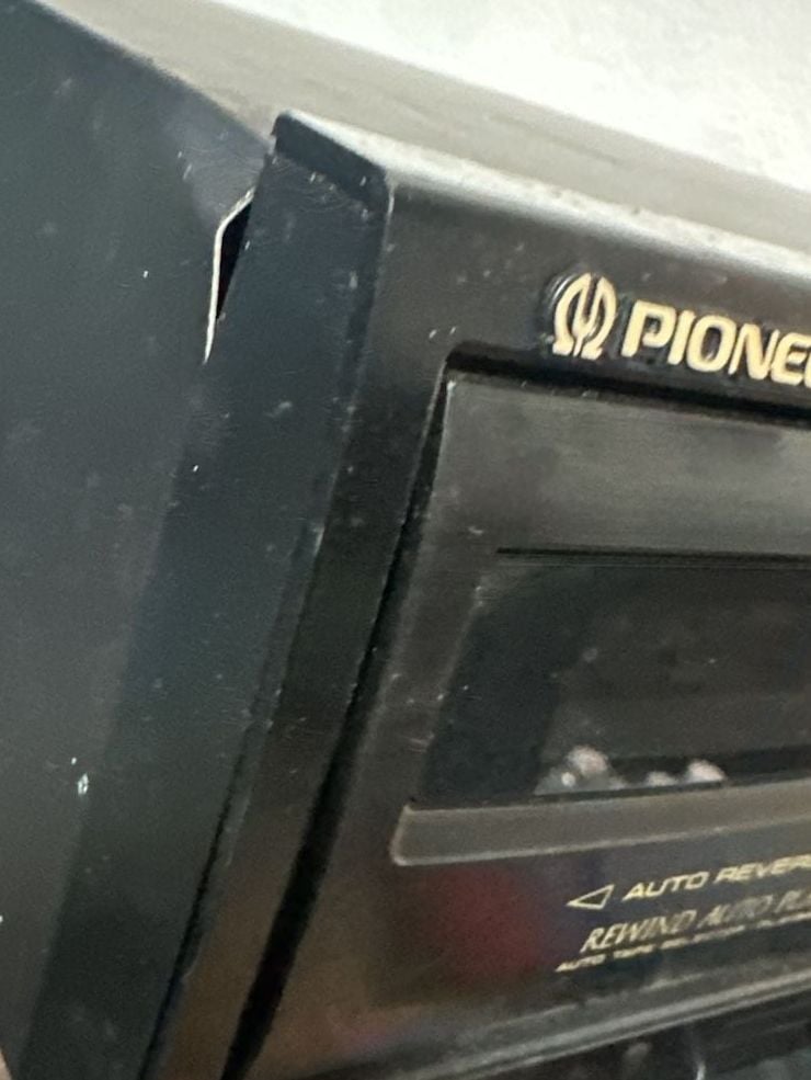 Pioneer CT-W205R Stereo Double Cassette Deck 7