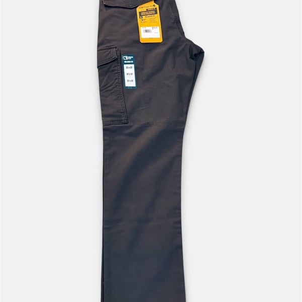 Carhartt BN3574-M Rugged Flex Relaxed Fit Canvas Cargo Work Pant Size 32x32