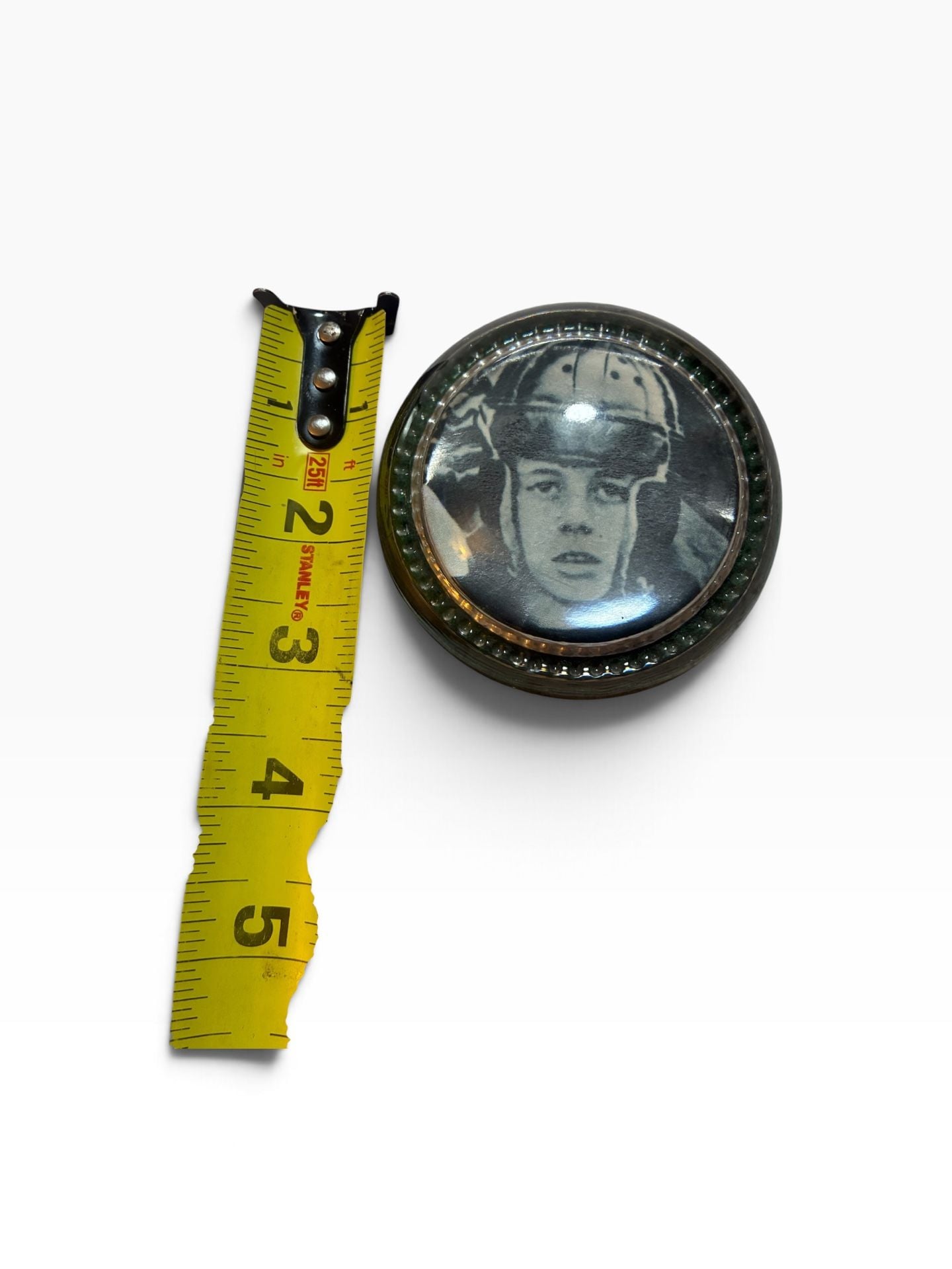 Vintage JFK Family & John-John Pilot Photo Paperweight Set 5