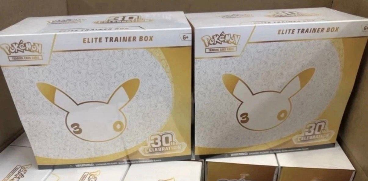 Pokemon 30th Celebration Elite Trainer Box 3