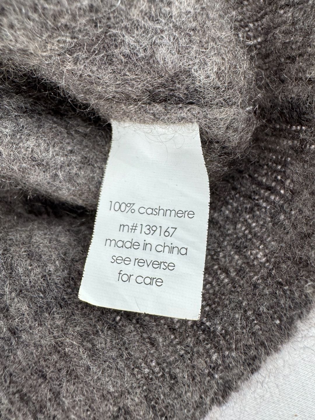 27 miles malibu Sweater Size 1 Gray Pink Striped Cashmere Knit 8