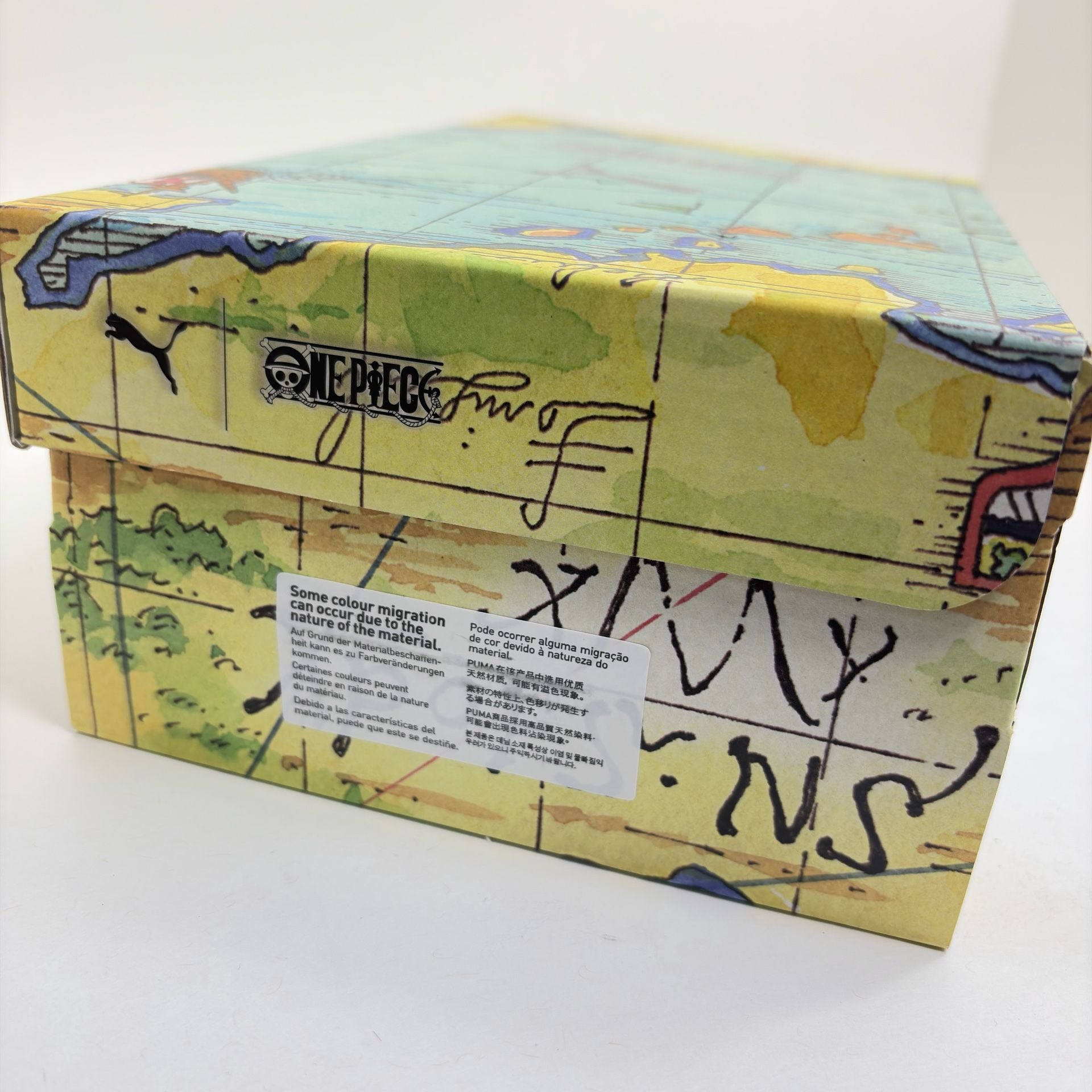 Puma Suede x One Piece Gear 5 Luffy Grey 396720-01 GS Size 5.5Y (New in Box) 16