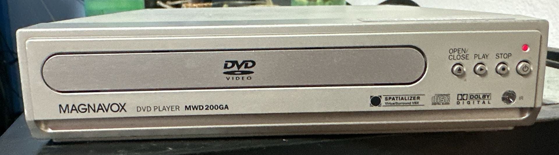 Magnavox MWD200GA DVD Player 1