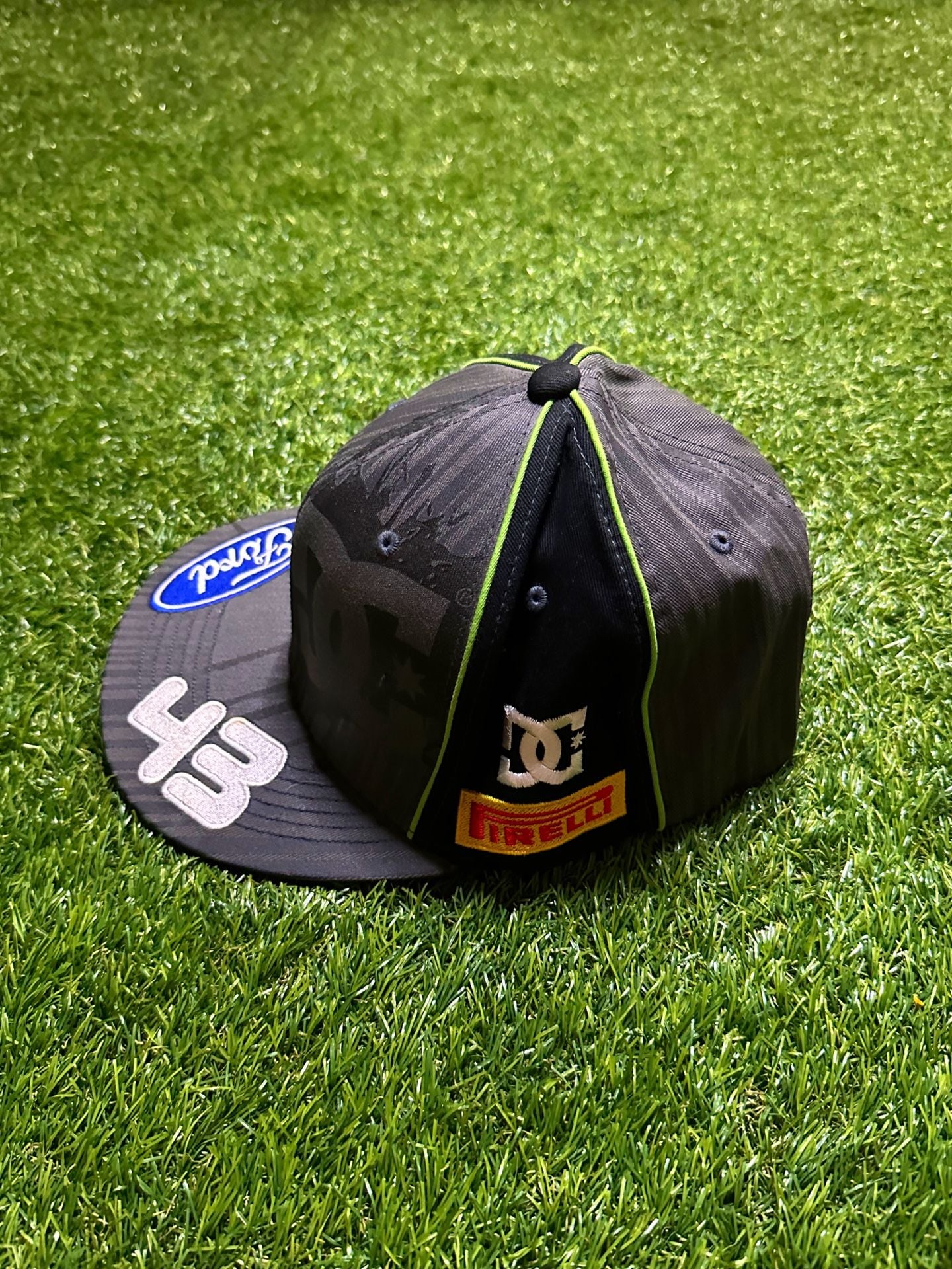 2010 DC Shoes Ken Block 43 Ford Pirelli Flexfit Hat 5