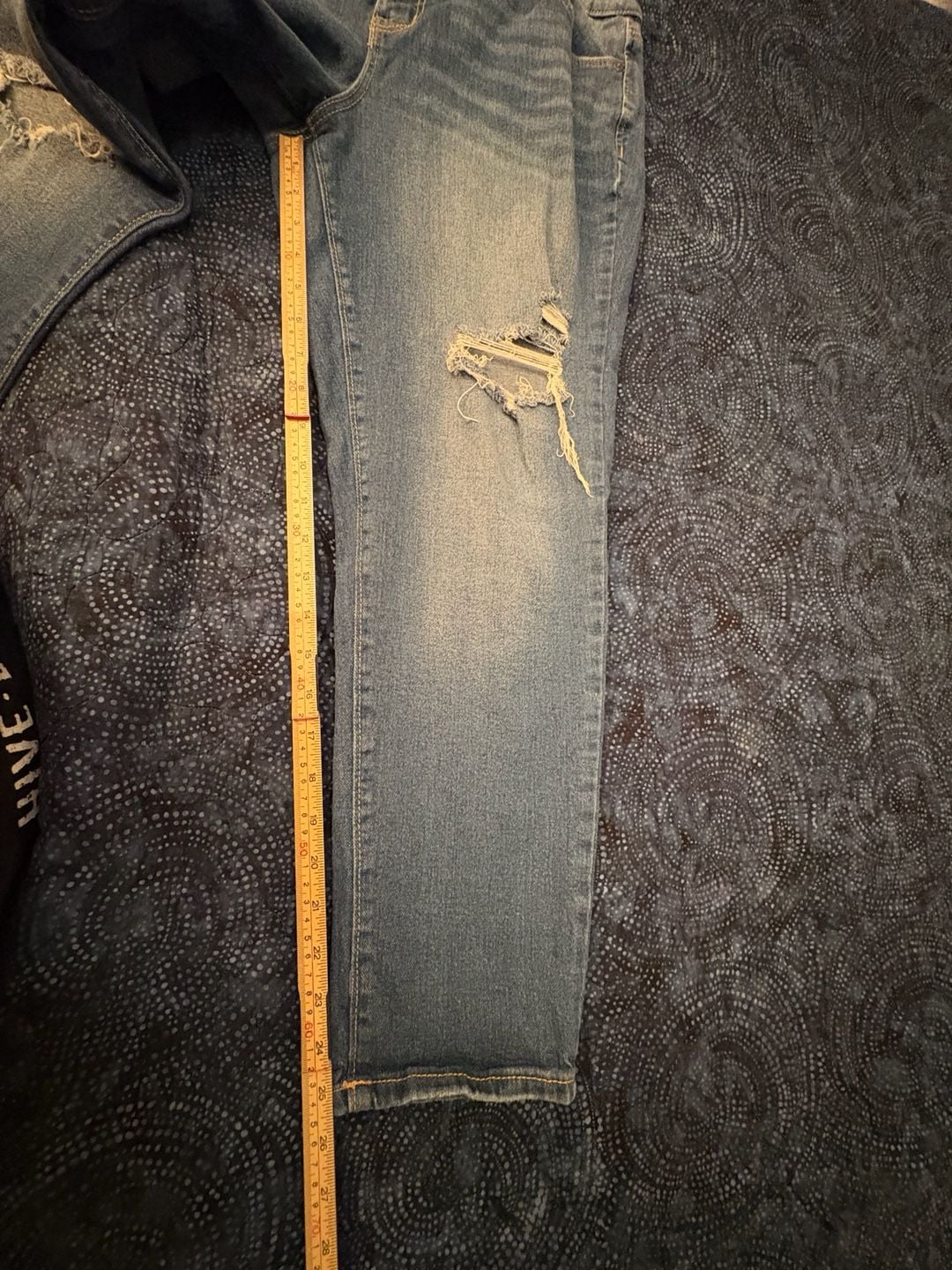 Mallcore Energie Distressed Denim Jeans Blue 10