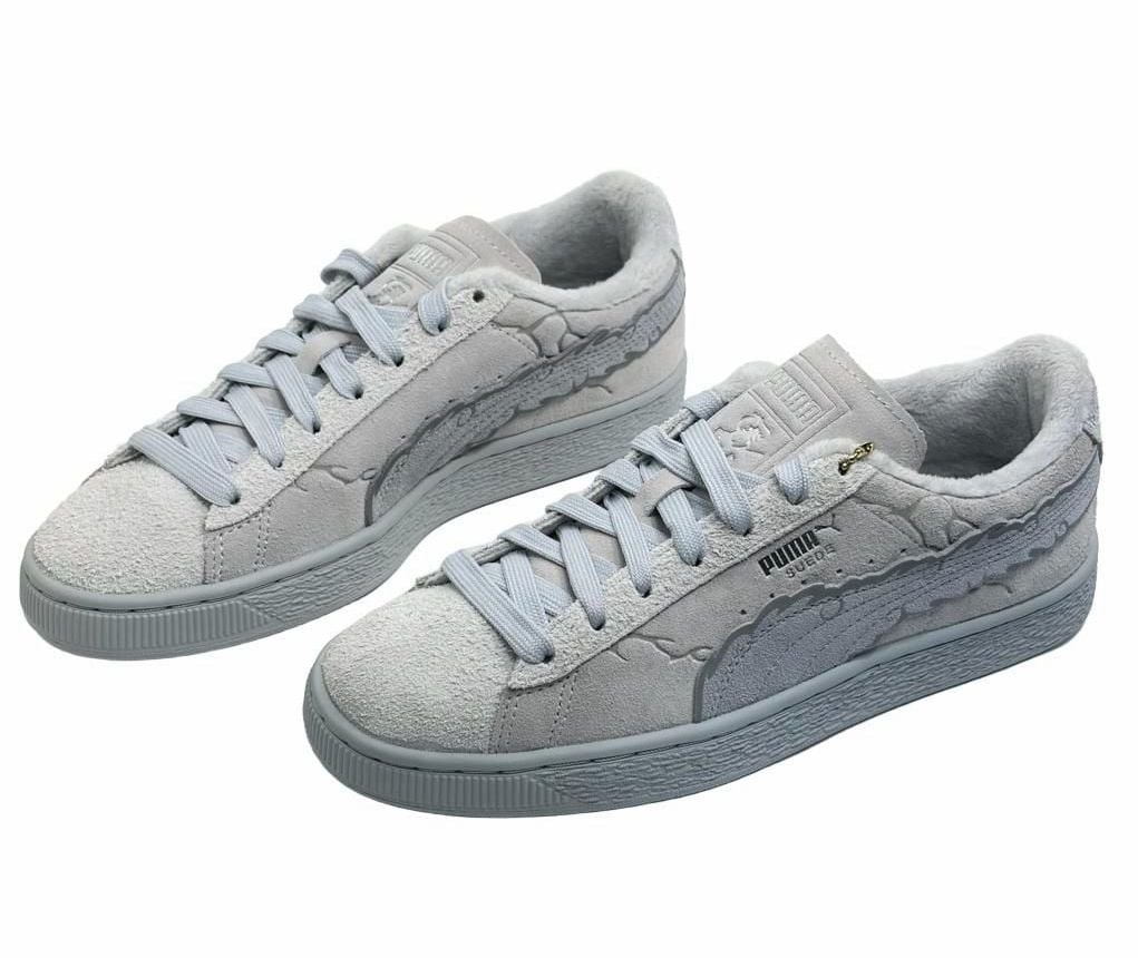 Puma Suede x One Piece Gear 5 Luffy Grey 396720-01 GS Size 5.5Y (New in Box) 11