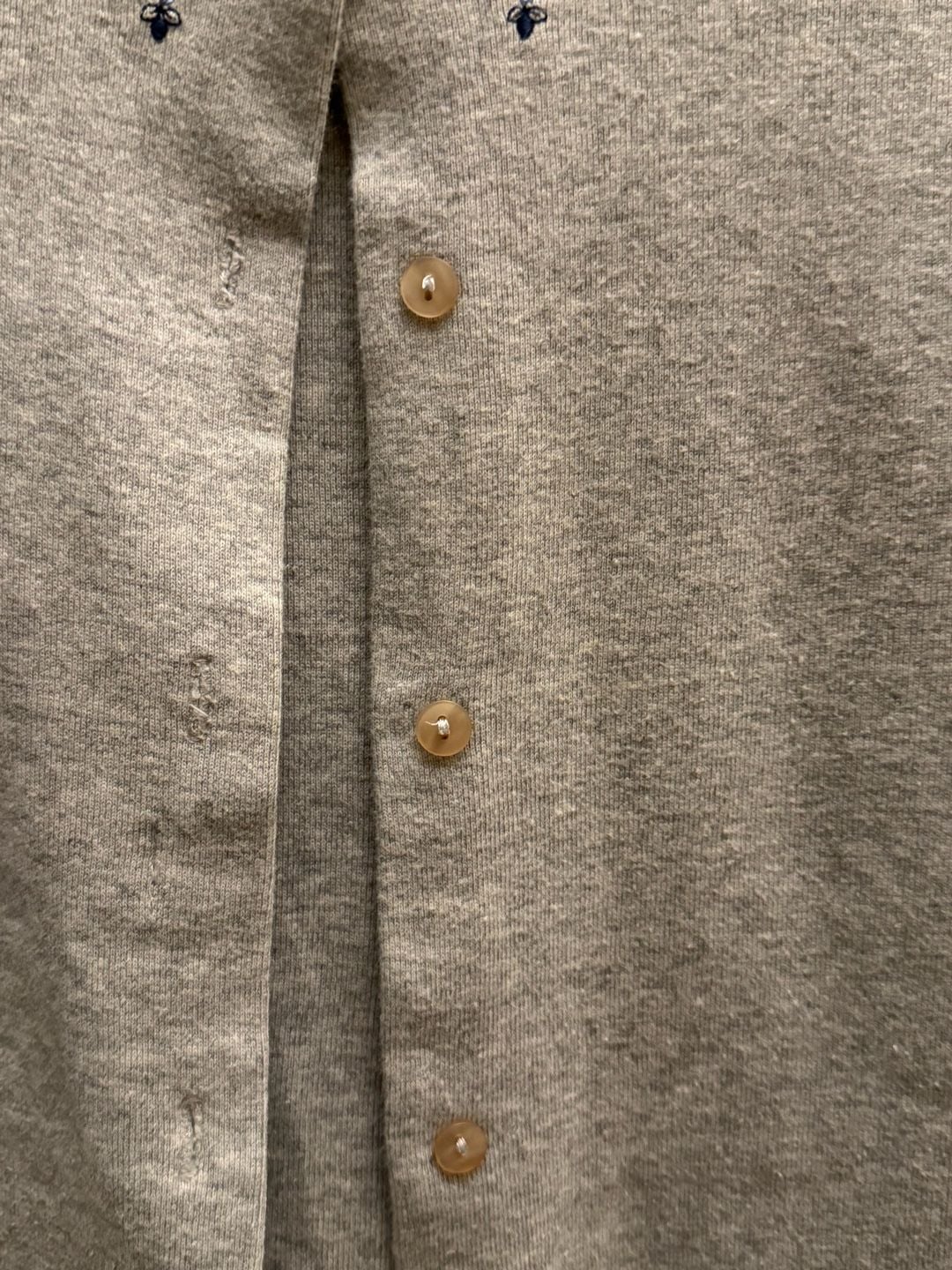 Floral Embroidered Gray Cardigan 4