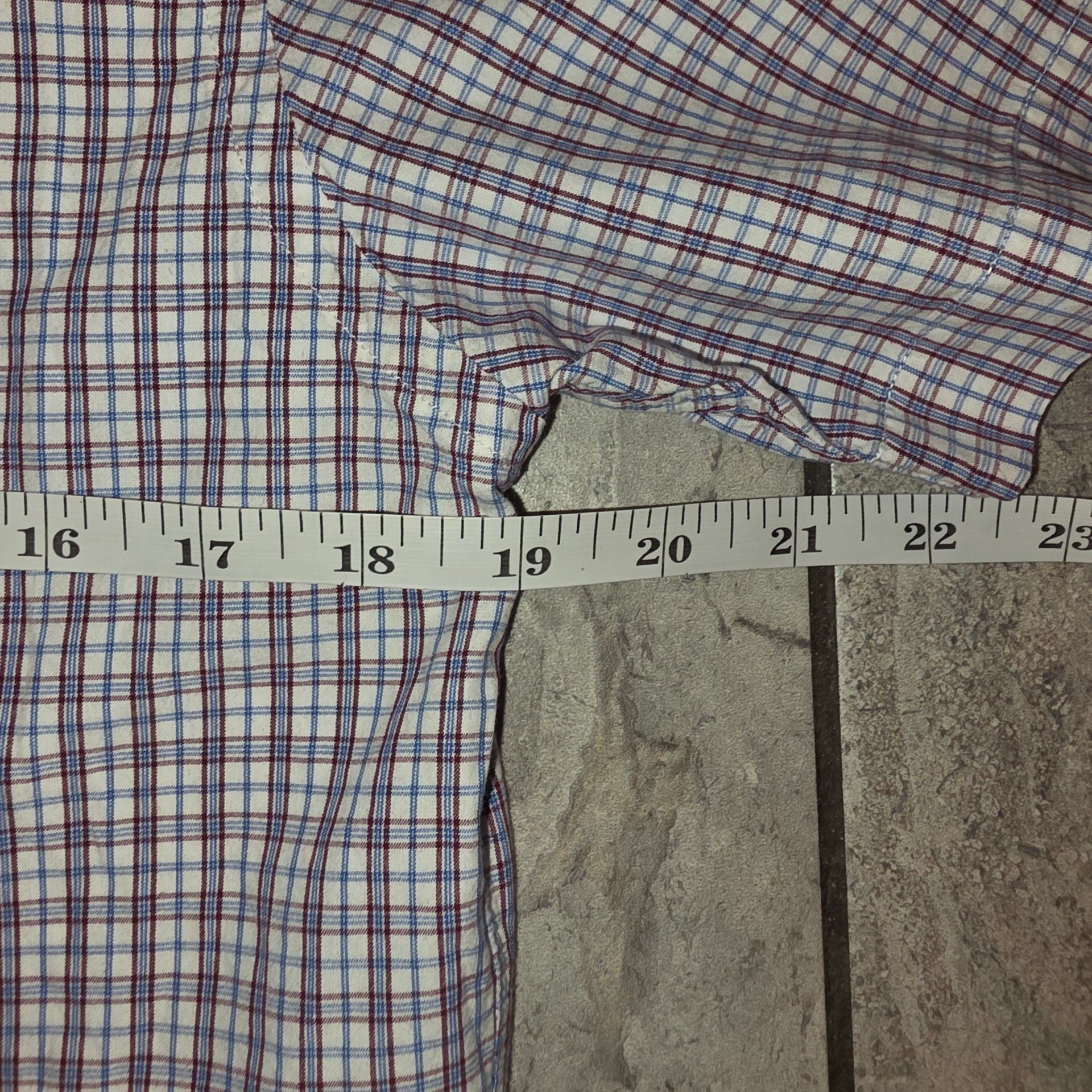 Vintage Y2K Polo Jeans Co Ralph Lauren Plaid Short Sleeve Size Small 8