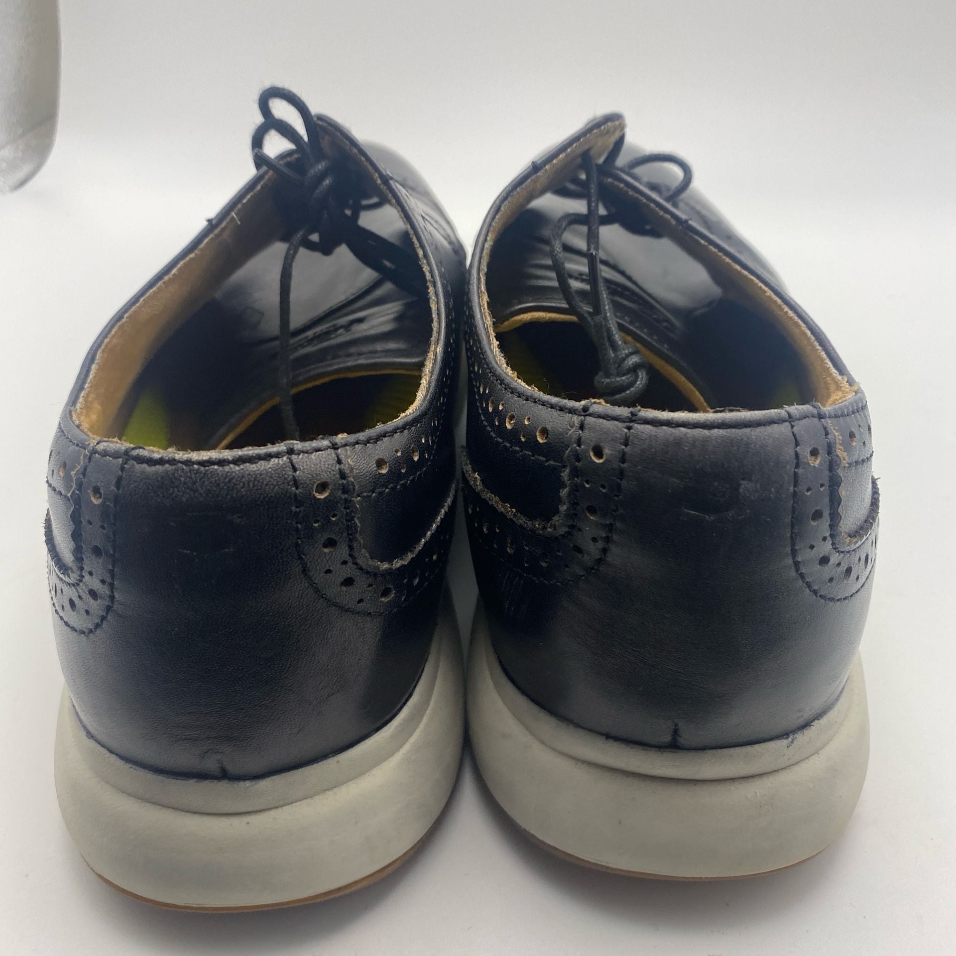 Wolf & Shepherd Swiftknit Derby Size 13M Navy Blue Knit Sneaker (DS1025) 12