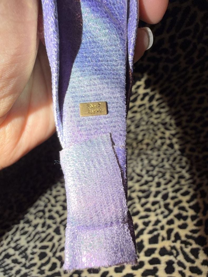 Bari Lynn Purple Shimmer Gummy Bear Headband 4