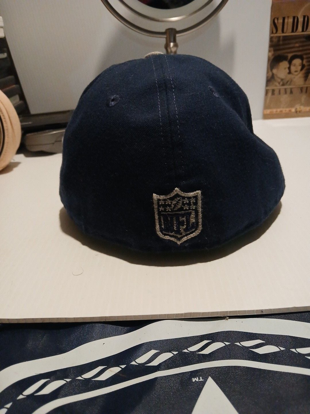 New Era New England Patriots 59FIFTY Size 7 1/2 Fitted Hat 4