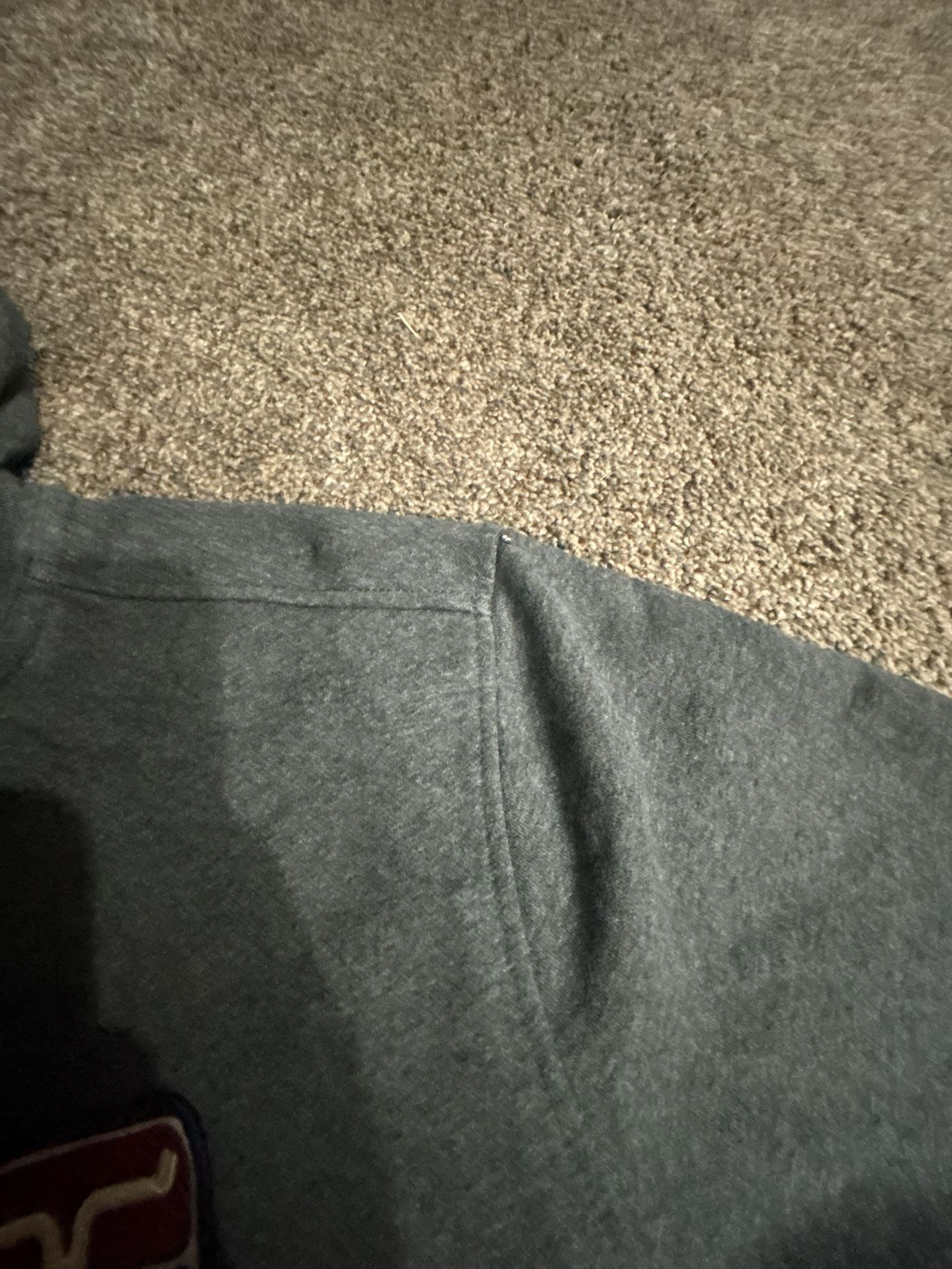 Kimes Ranch Ranch Ready Hoodie Size Large Gray Pullover 7