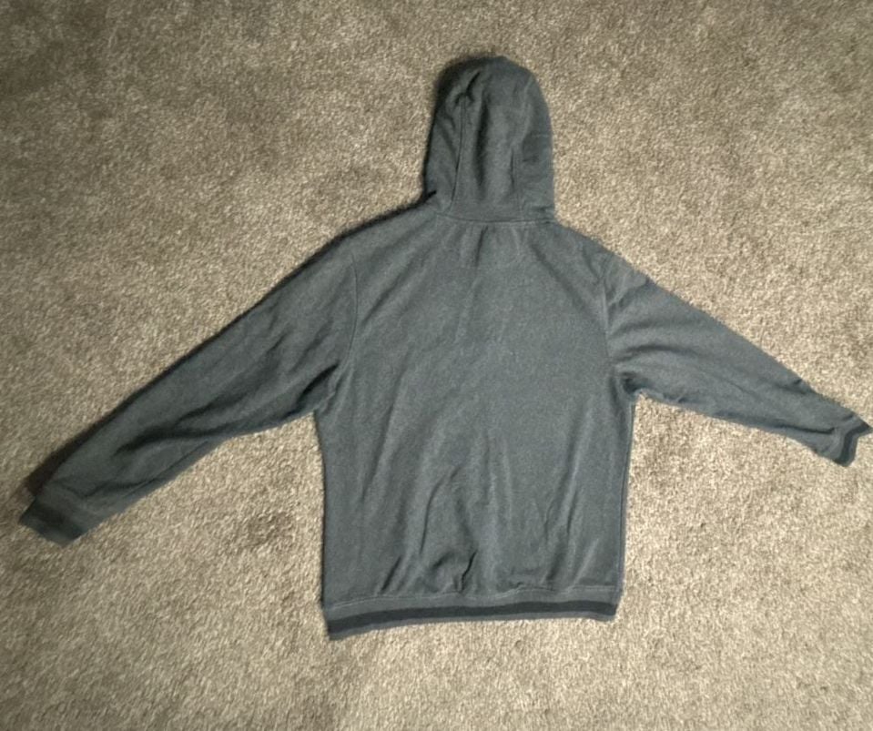 Kimes Ranch Ranch Ready Hoodie Size Large Gray Pullover 8