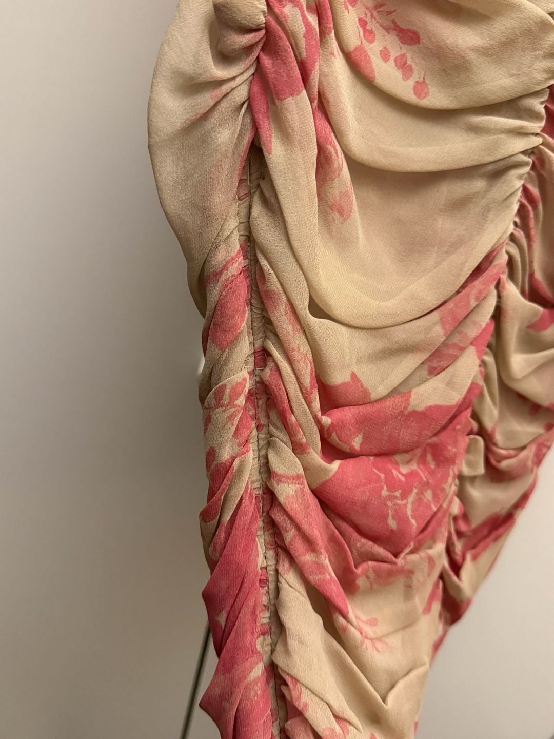 Teenflo Floral Ruched Silk Top 6
