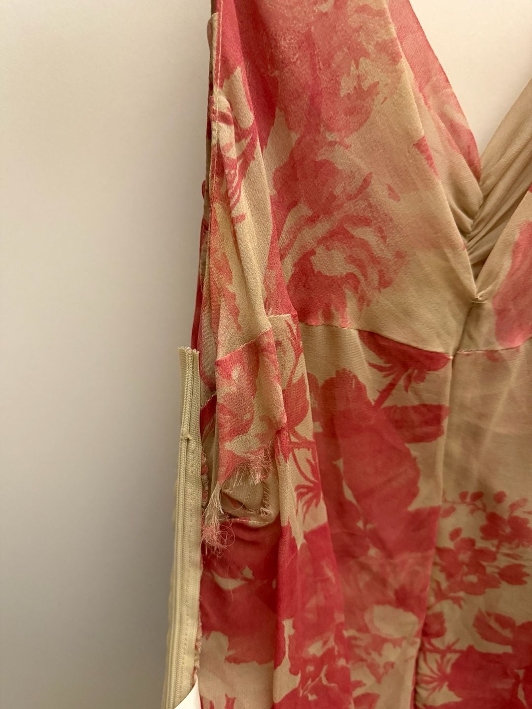 Teenflo Floral Ruched Silk Top 7