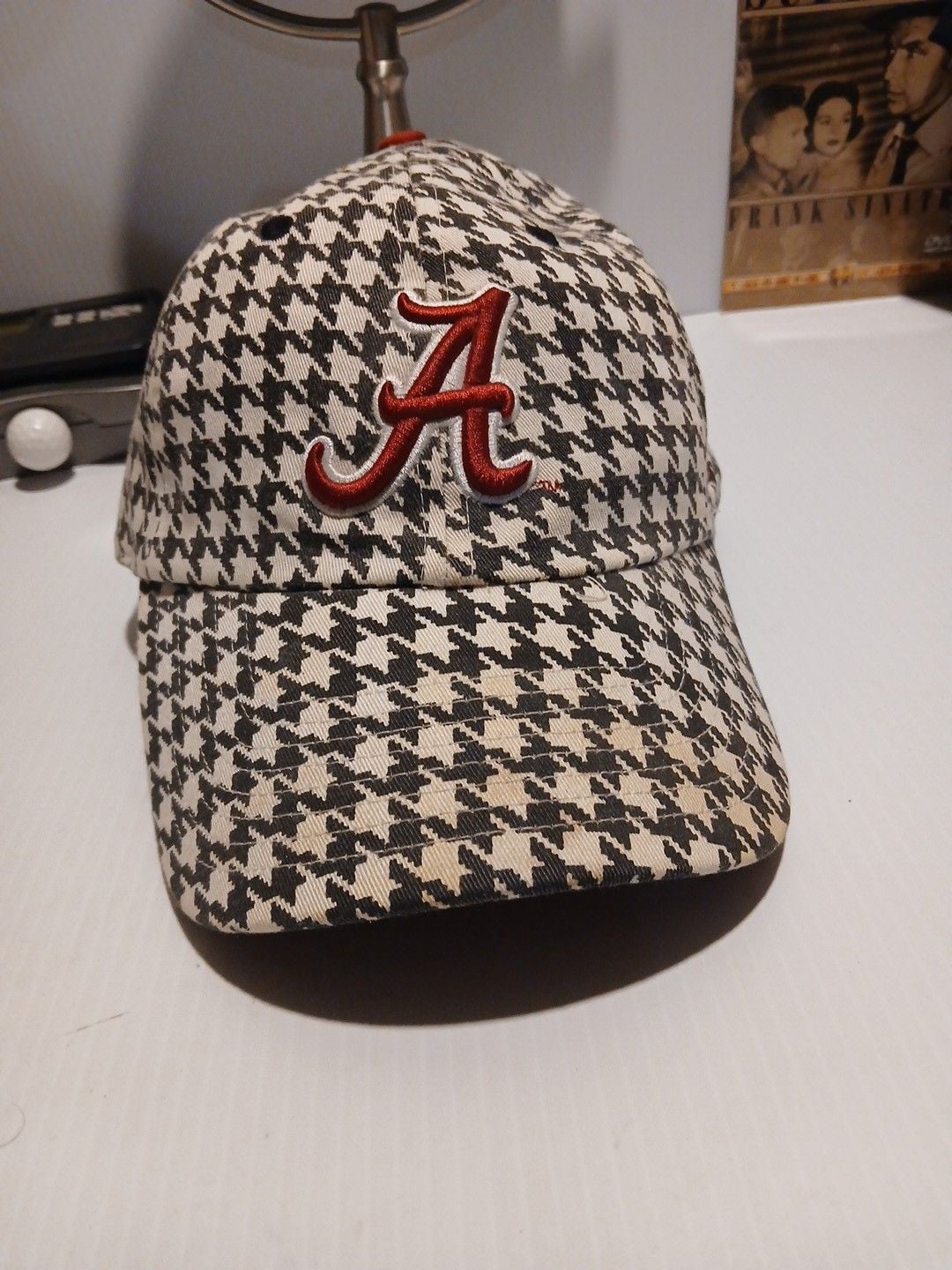 Nike Alabama Crimson Tide Houndstooth Hat One Size Adjustable Strapback 2