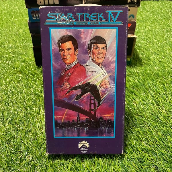 Star Trek IV The Voyage Home VHS Tape Paramount Home Video