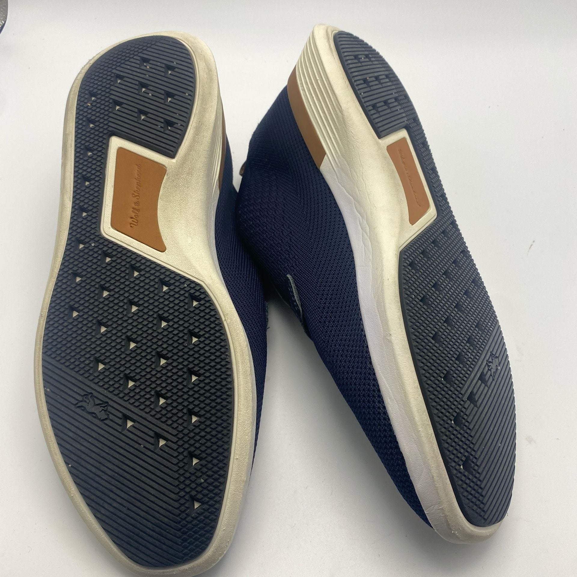 Wolf & Shepherd Swiftknit Derby Size 13M Navy Blue Knit Sneaker (DS1025) 6