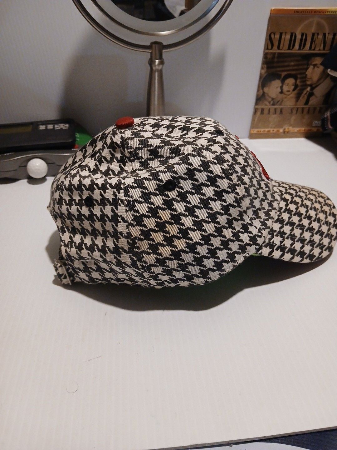 Nike Alabama Crimson Tide Houndstooth Hat One Size Adjustable Strapback 3