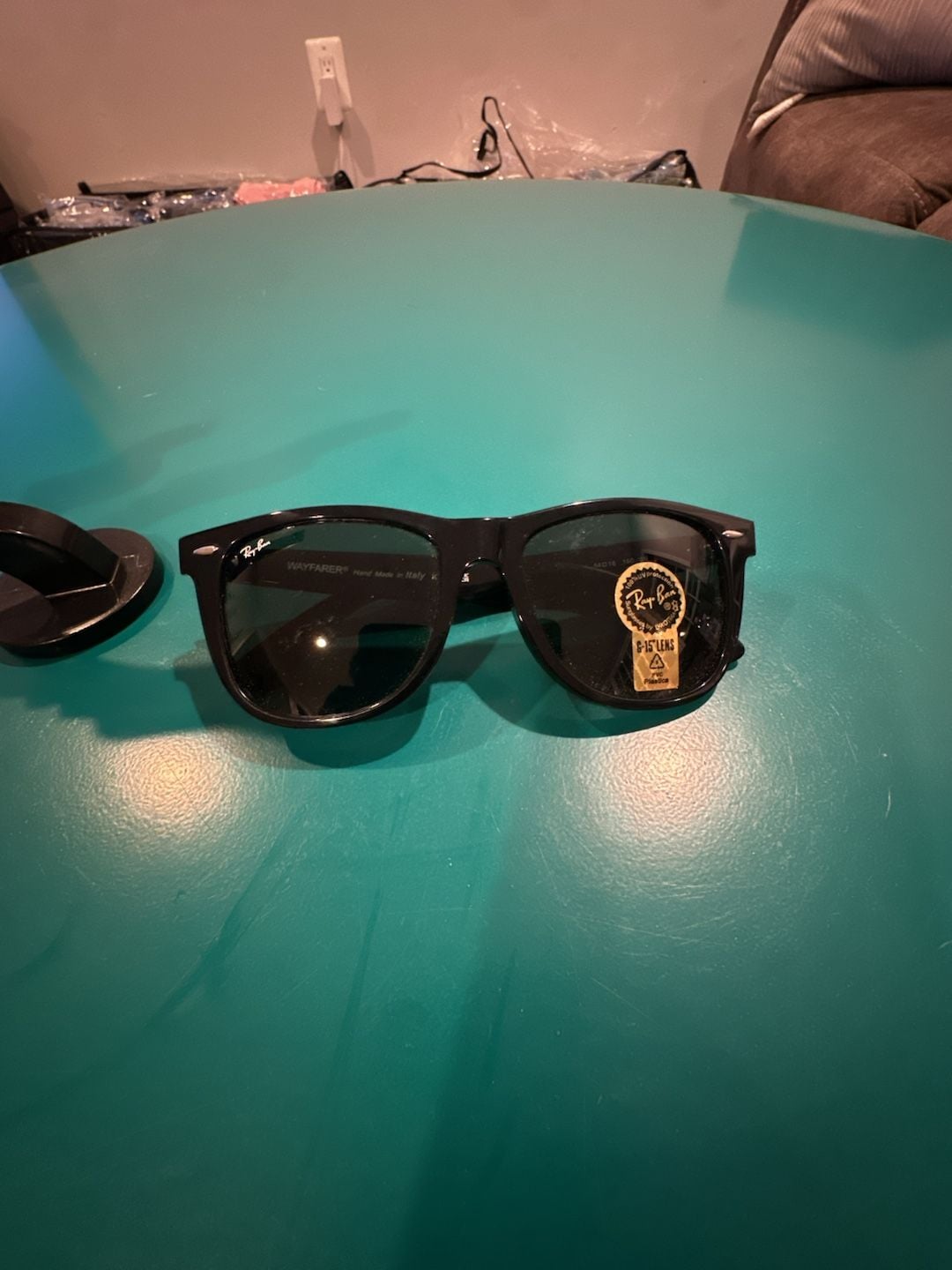 Ray-Ban Original Wayfarer RB2140 54mm Black Sunglasses 9