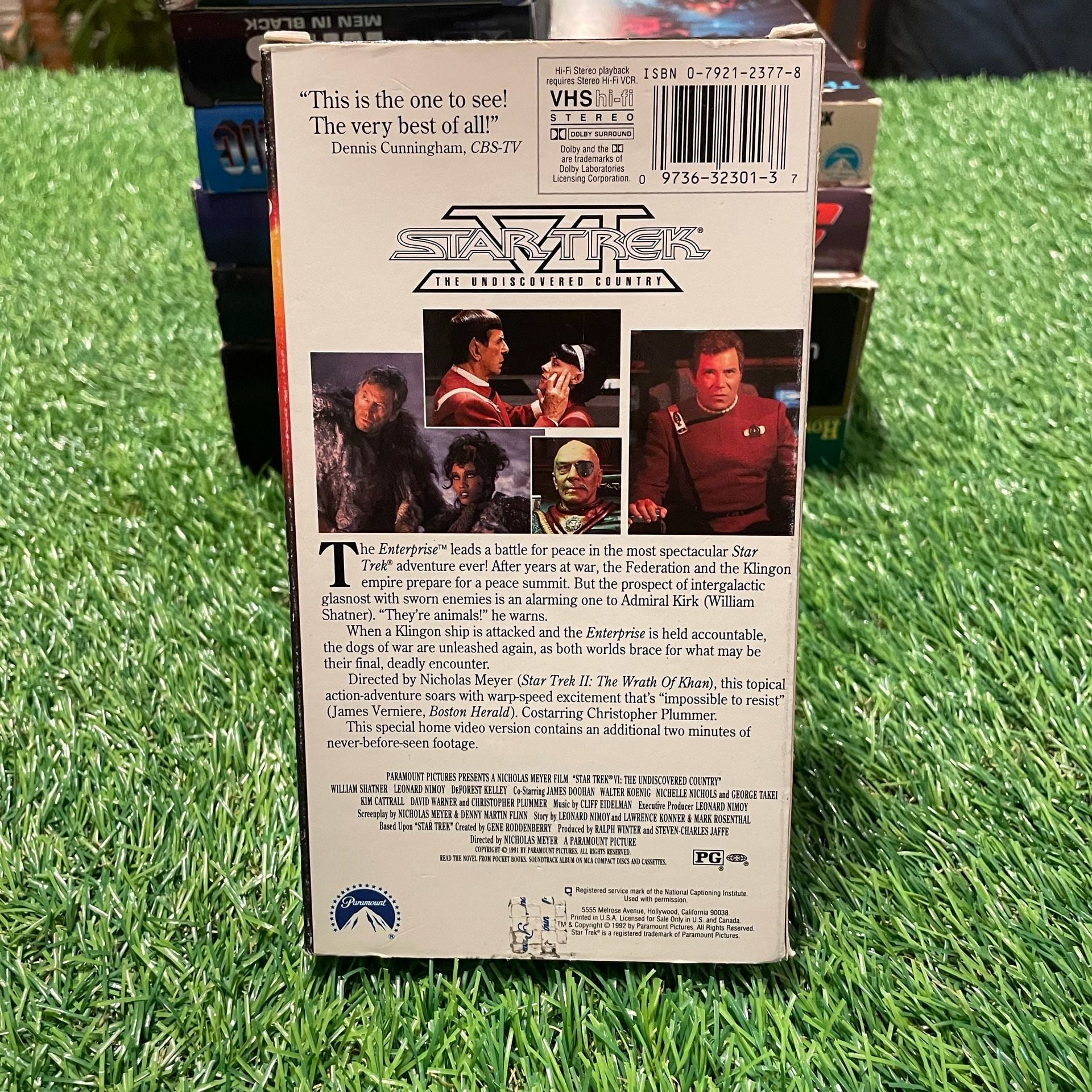 Star Trek VI The Undiscovered Country VHS Tape Special Home Video 2