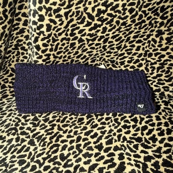 47 Brand Colorado Rockies Knit Headband Women's Purple