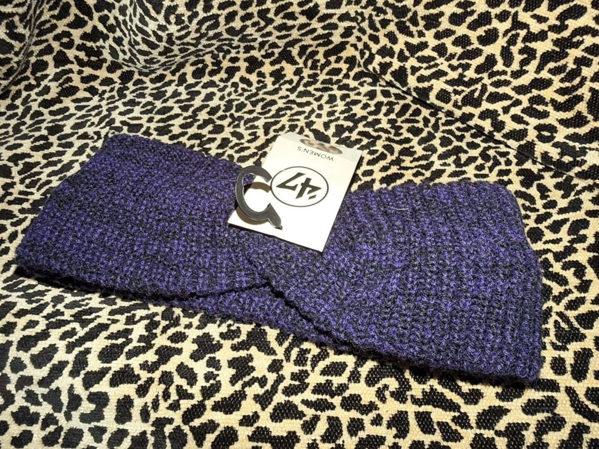 47 Brand Colorado Rockies Knit Headband Women's Purple 3