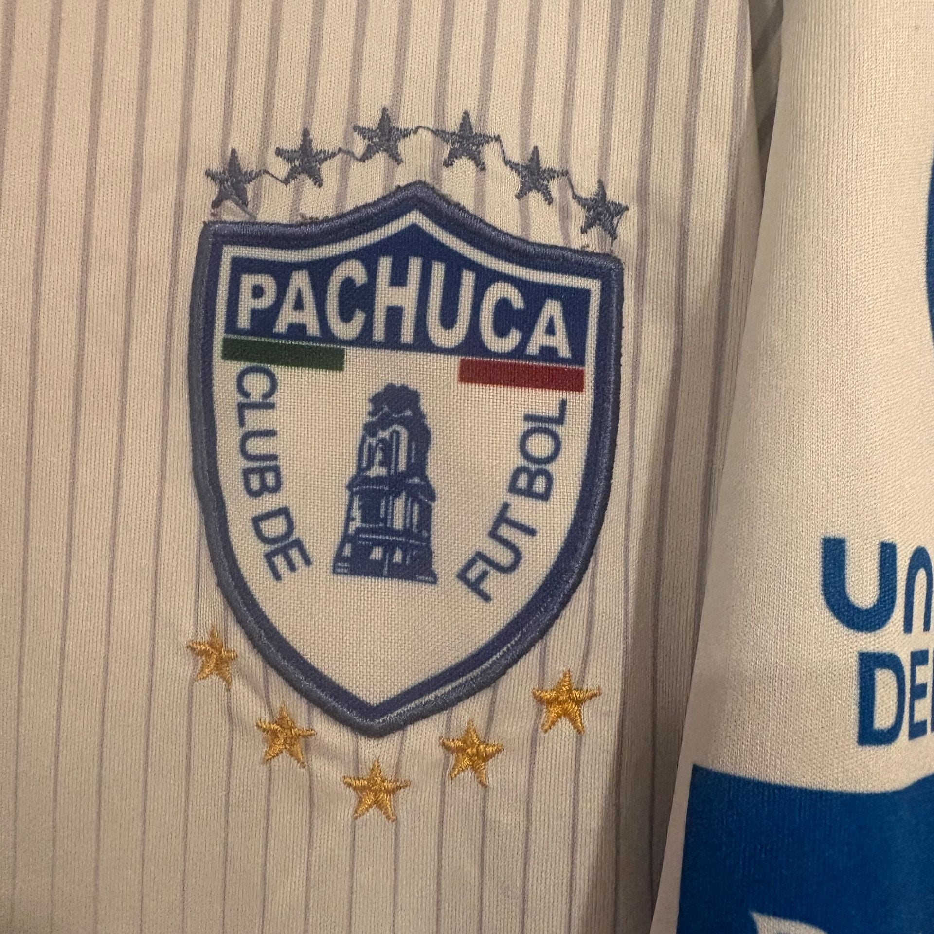 Pachuca CF Jersey #4 Mares Mexico Soccer Futbol Liga MX Football Blue White 3