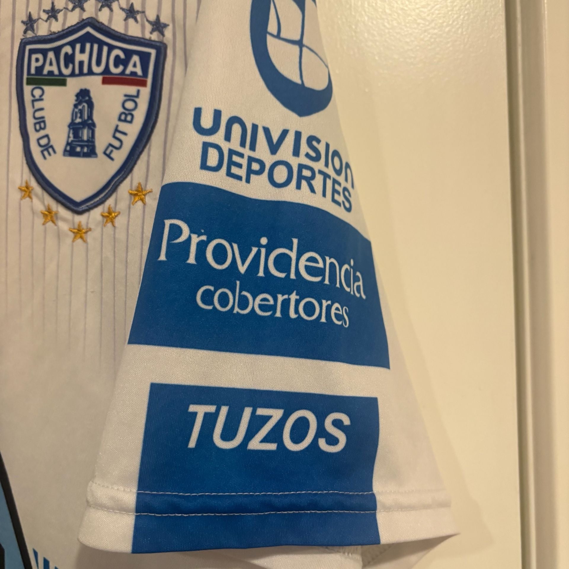 Pachuca CF Jersey #4 Mares Mexico Soccer Futbol Liga MX Football Blue White 4