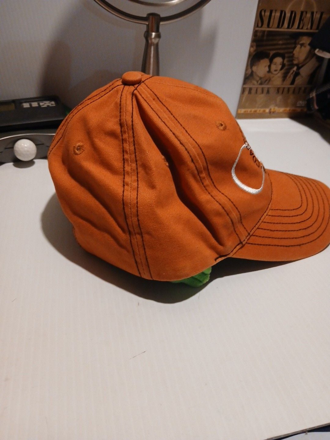 Coastal Conservation Association Hat Orange Embroidered Cotton 3