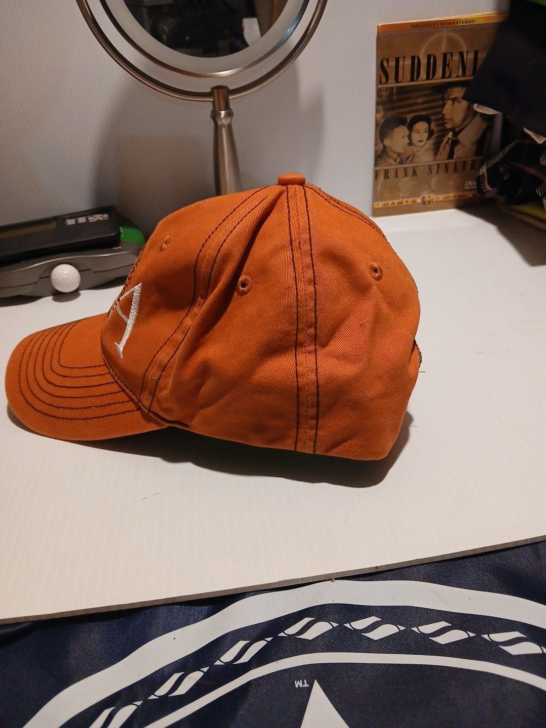 Coastal Conservation Association Hat Orange Embroidered Cotton 5