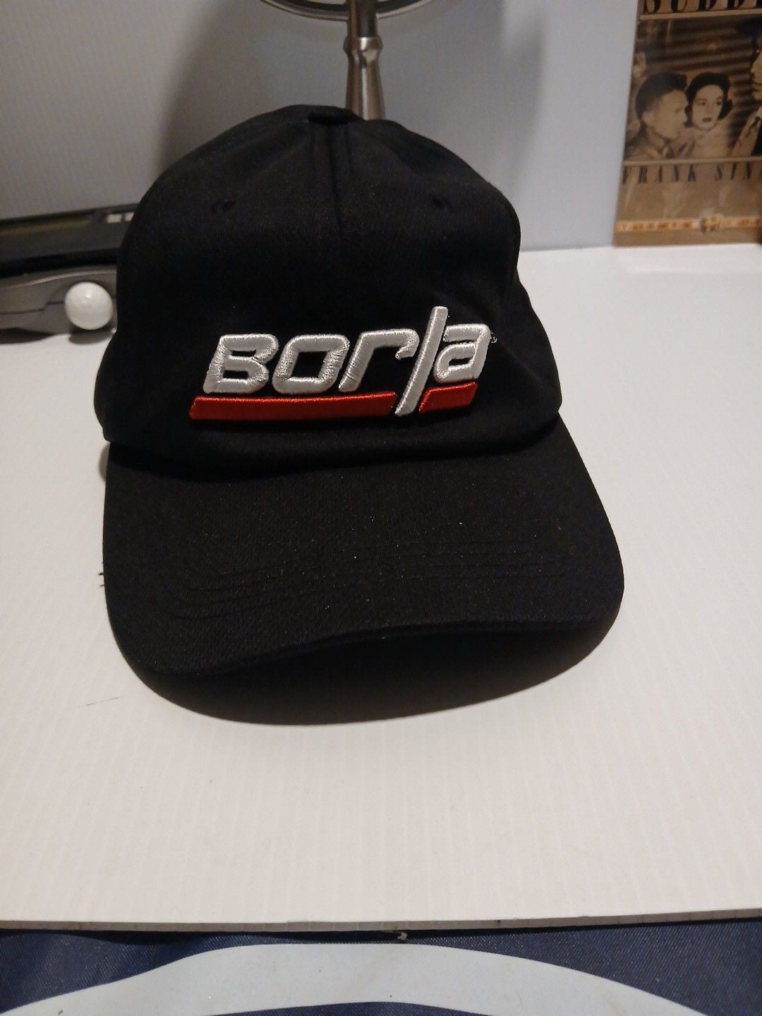 Borla Performance Exhaust Embroidered Logo Black Baseball Cap 2