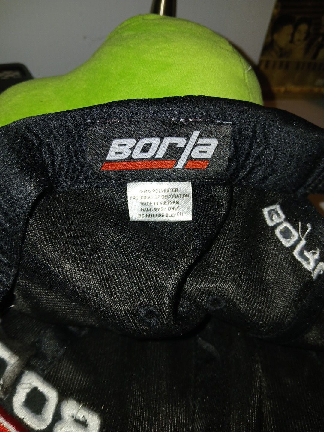 Borla Performance Exhaust Embroidered Logo Black Baseball Cap 4