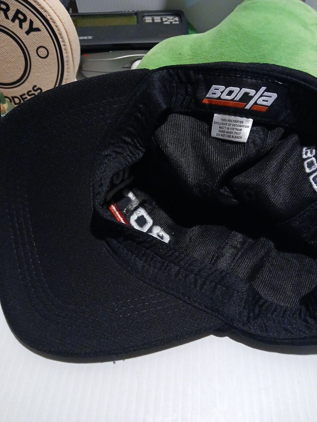 Borla Performance Exhaust Embroidered Logo Black Baseball Cap 5
