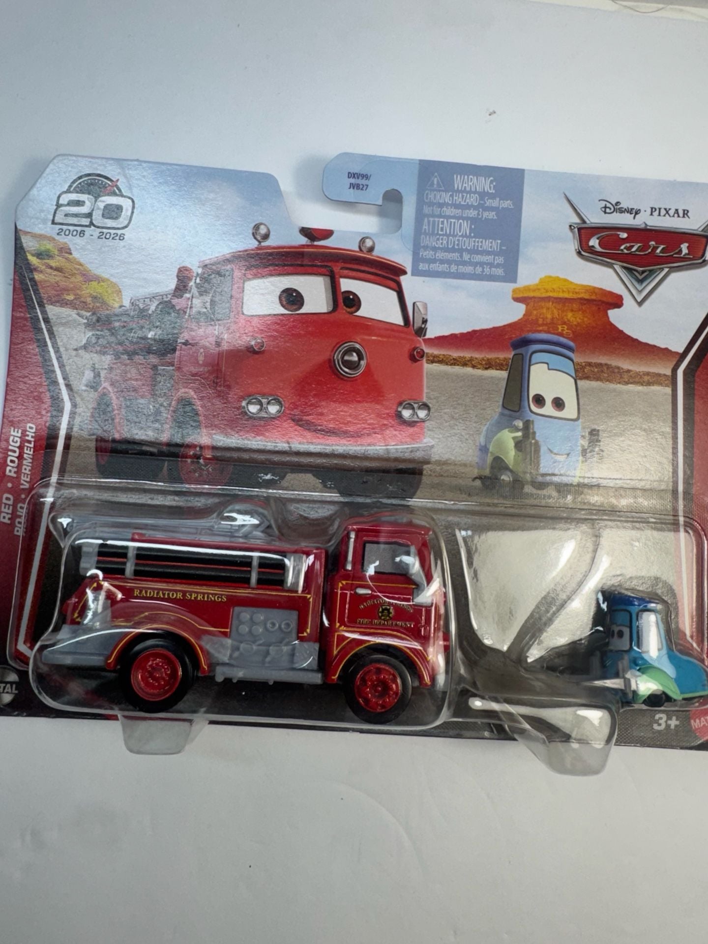 Disney Pixar Cars Red & Stanley Die-Cast 1