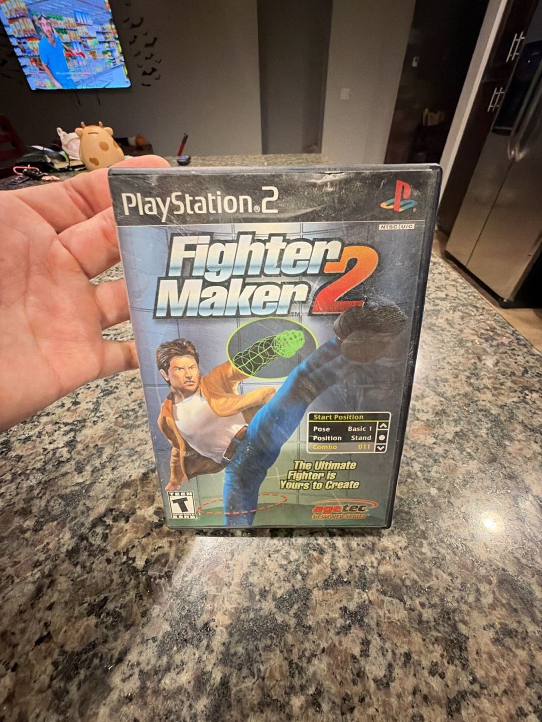 Agetec Fighter Maker 2 PlayStation 2 Game Complete 1
