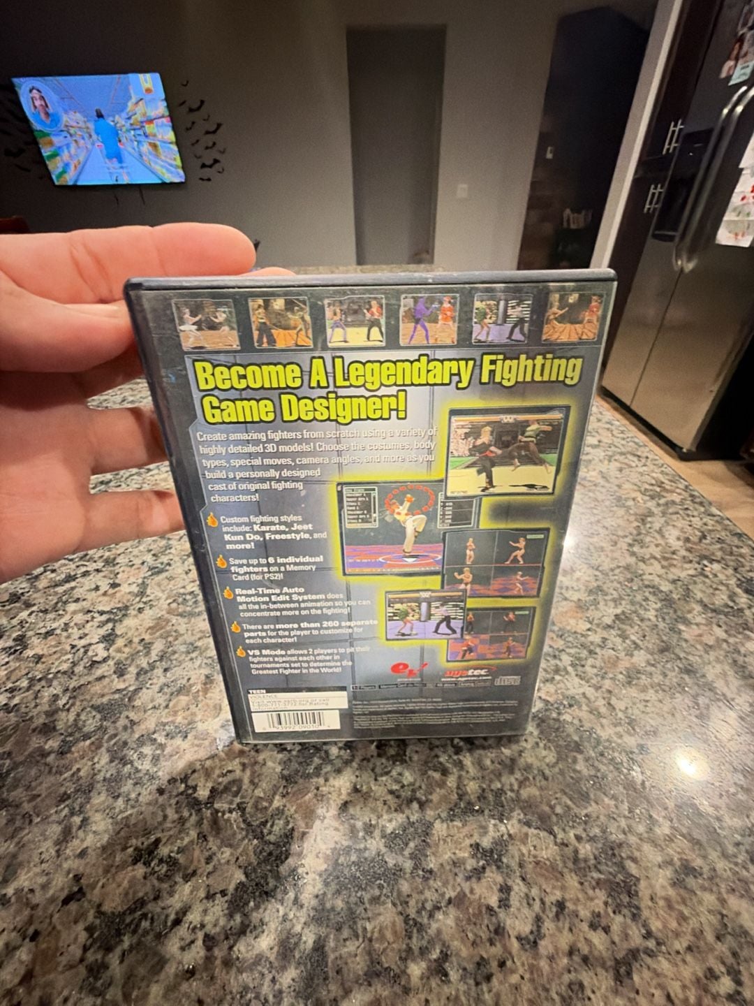 Agetec Fighter Maker 2 PlayStation 2 Game Complete 2