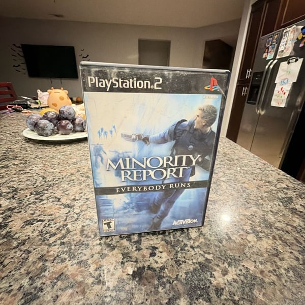 Minority Report: Everybody Runs PlayStation 2 Video Game