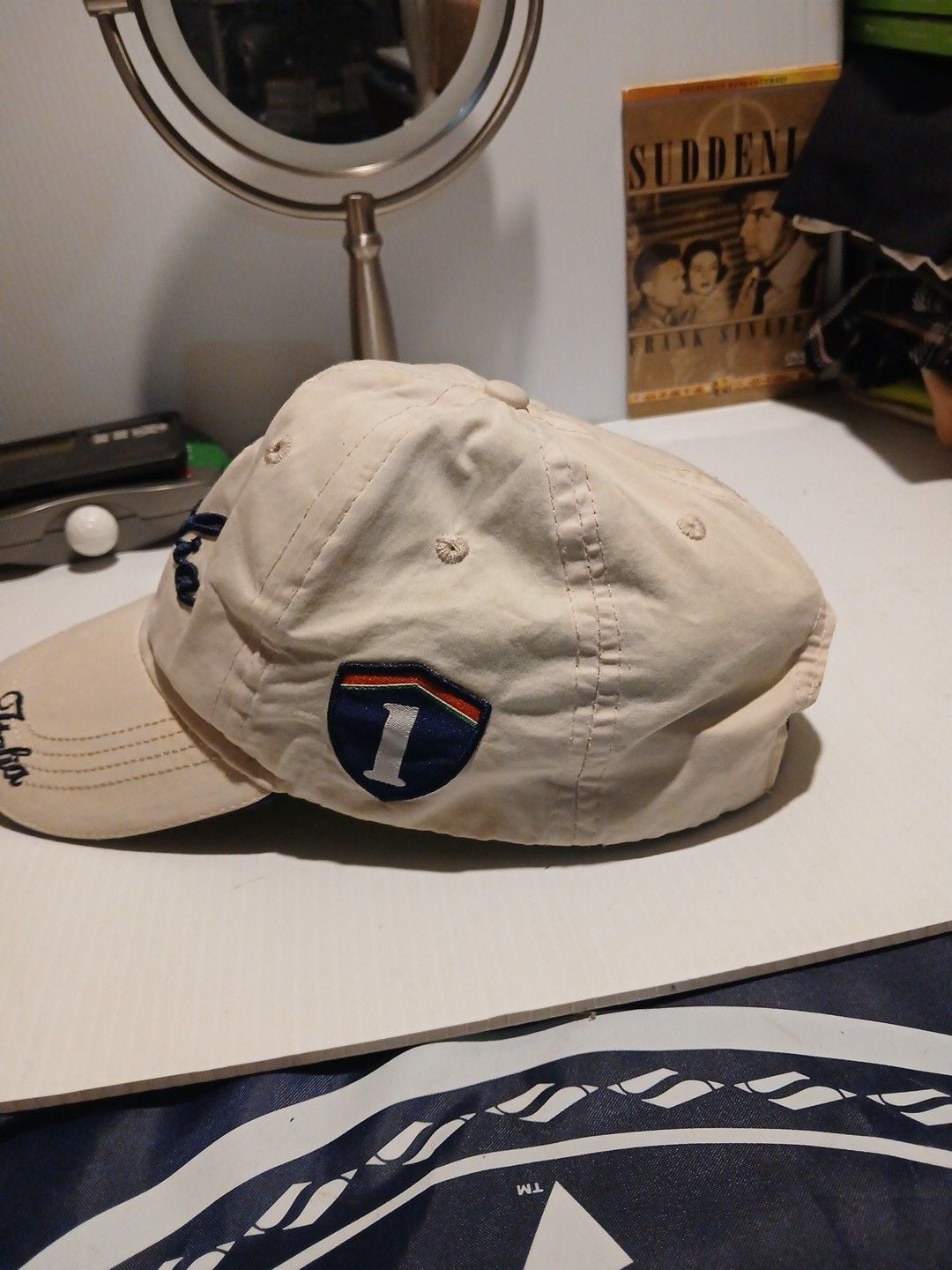 Italia Baseball Cap Size 58 Beige 1861 Embroidered Hat 5