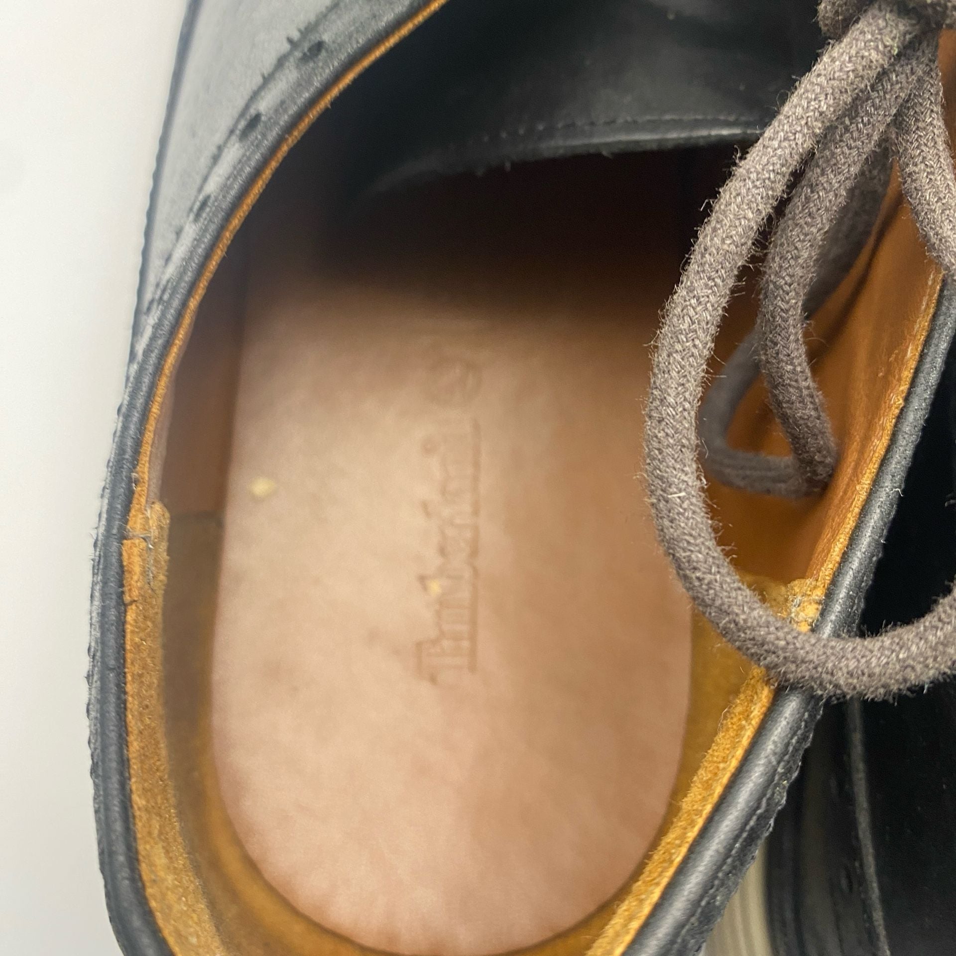 Timberland Black Leather Wingtip Brogue Oxford Shoes 10.5 (DS1027) 7