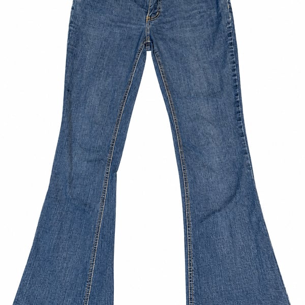 Arizona Jean Co. Forever Flare Jeans Size 11 Blue Denim